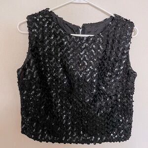 Vintage Camilla sequin crop top